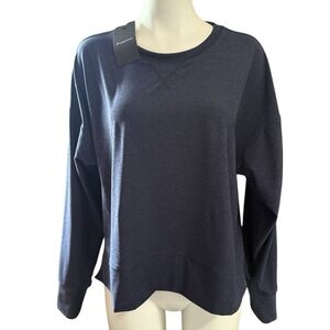 NWTS Fabletics Navy Blue Crewneck Sweatshirt, size M